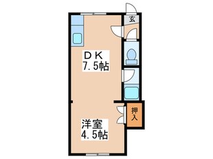 コ－ポＲ、Ｋの物件間取画像